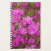 SM Planner Paarse Waterverf Rhododendron (Voorkant)