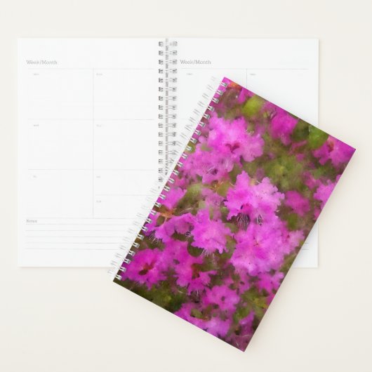 SM Planner Paarse Waterverf Rhododendron (Display)