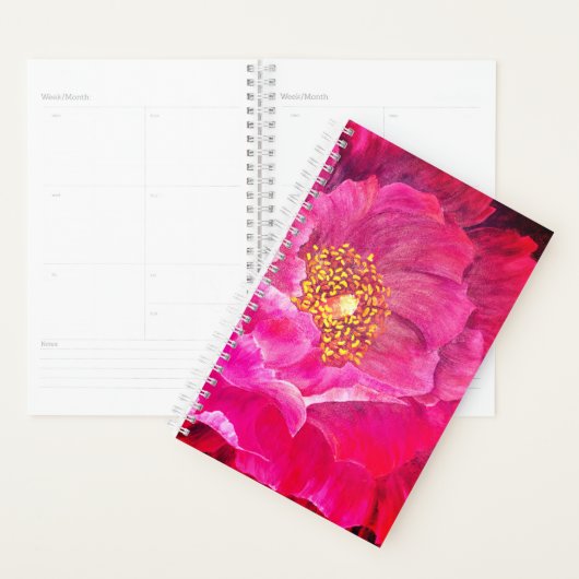SM Planner Roze Cactus Roos (Display)