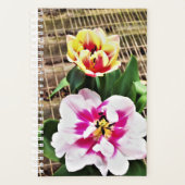 SM Planner Roze/Gele Tulpen (Voorkant)