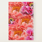 SM Planner Roze/Koraal Pioenrozen (Achterkant)