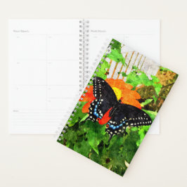 SM Planner Zwart Swallowtail Graphic