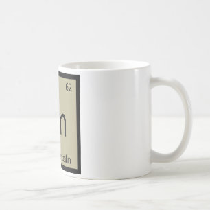Sm - Sint-Marcellin Cheese Chemistry Symbol Koffiemok