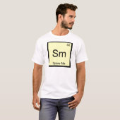 Sm - Spaar Me Scheikunde Element Symbool Bowling T T-shirt (Voorkant volledig)