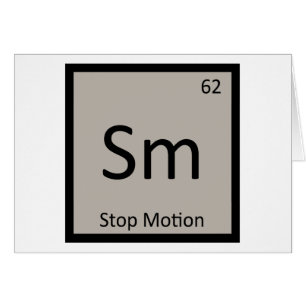 Sm - Stop Motion Animatie Chemisch Symbool