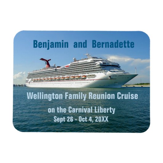 Sm van Sail Stateroom Deurmarkering instellen Magneet (Horizontaal)