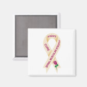 SMA Awareness Ribbon Magnet (Voorkant / Achterkant)