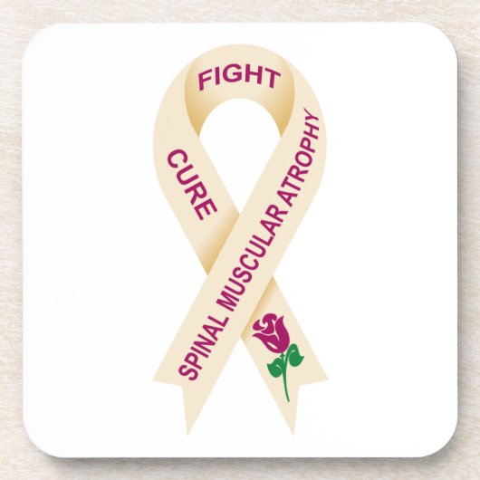 SMA Awareness RIbbon Onderzetters (Voorkant)