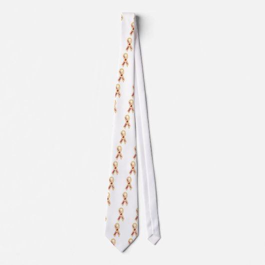 SMA Awareness Ribbon Stropdas (Voorkant)