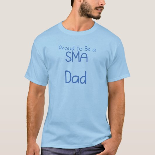 SMA Dad of Dad T-shirt (Voorkant)