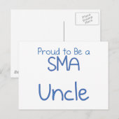 SMA-familie - oom Briefkaart (Voorkant / Achterkant)