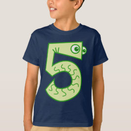 Smaak ALIVE Ik ben 5 BIRTHDAY T - shirts