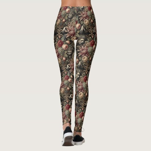 Smaak als barok – gotisch Victoriaans Leggings (Achterkant)