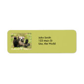 Smaak beren etiket (Voorkant)