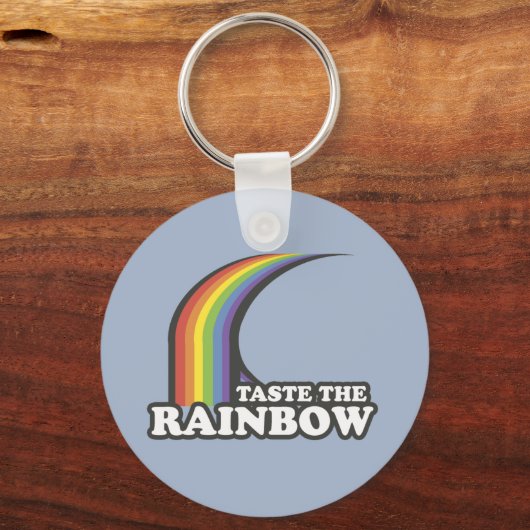SMAAK DE RAINBOW - .png Sleutelhanger (Voorkant)