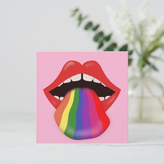 Smaak de regenboog (Staand voorkant)