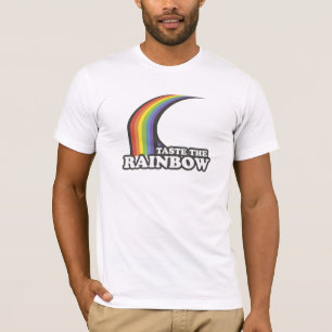 Smaak de regenboog t-shirt