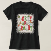 Smaak en helderheid, kerstboom en licht, cadeau t-shirt (Design voorkant)