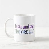 Smaak en zie... 34:8 koffiemok (Links)