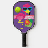 Smaak het als je het hebt! Flamingo Pickleball Paddle (Voorkant)