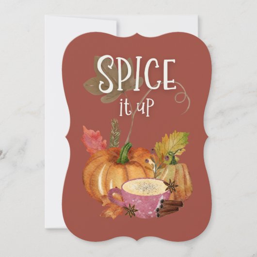 Smaak het op een gelukkige Thanksgiving Kaart (Voorkant)