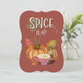 Smaak het op een gelukkige Thanksgiving Kaart (Staand voorkant)