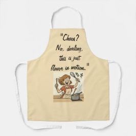 "Smaak in beweging" Schort