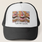 Smaak mijn cupcake trucker pet (Voorkant)