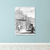 Smaak, of Burlington Gate, 1732 Canvas Afdruk (Insitu (Houten vloer))