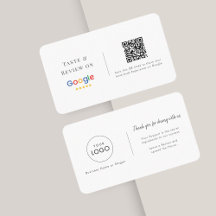 Smaak & Review | Google Restaurant Logo QR-code