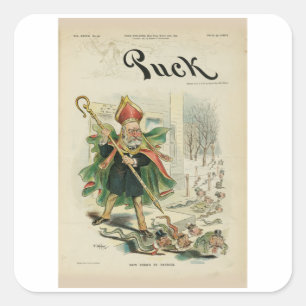 Smaak uit de stad - Saint Patrick Vierkante Sticker