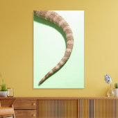 Smaak van bebaarddraak canvas afdruk (Insitu (Woonkamer))