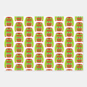 Smaak van cadeautjes met kerstcadeautjes, van Swea Inpakpapier Vel (Voorkant 3)