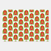 Smaak van cadeautjes met kerstcadeautjes, van Swea Inpakpapier Vel (Voorkant)