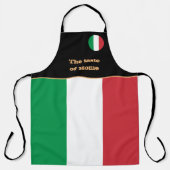 Smaak van de Italiaanse vlag, Italië/Koken Schort (Voorkant)