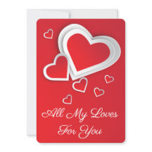 Smaak van de liefde voor het hart met de rode witt