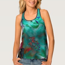 "Smaak van de Orient" Racerback Tanktop