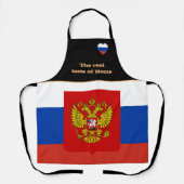 Smaak van de Russische vlag, Rusland/Koken Schort (Voorkant)