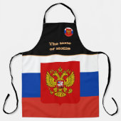 Smaak van de Russische vlag, Rusland/Koken Schort (Voorkant)