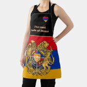 Smaak van de vlag van het land van herkomst en Arm Schort (Insitu)