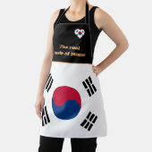 Smaak van de vlag van Korea en thuisland, Zuid-Kor Schort (Insitu)