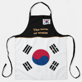 Smaak van de vlag van Korea en thuisland, Zuid-Kor Schort (Voorkant)