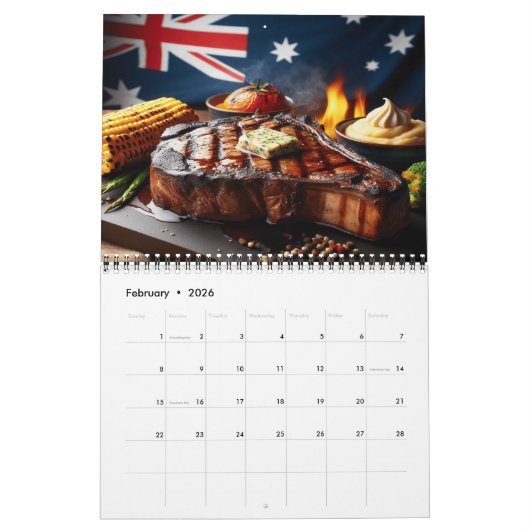 Smaak van de wereld: 20XX International Beef Steak Kalender (Feb 2026)