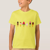 Smaak van de zomer [Ice Cream Assortment] T-shirt (Voorkant)