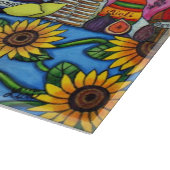 Smaak van decoratief glas van de Provence Snijplank (Hoek)