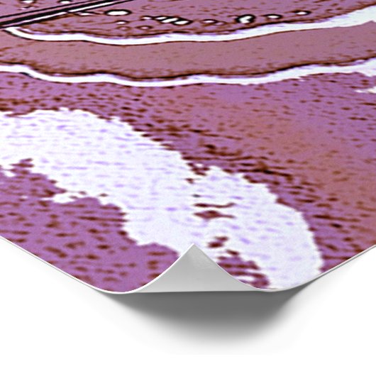 Smaak van elegantie poster (Hoek)