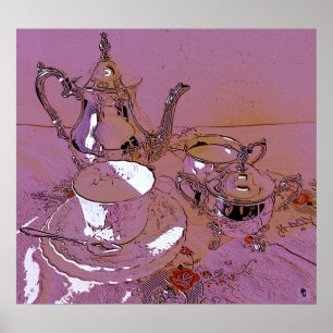 Smaak van elegantie poster