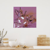 Smaak van elegantie poster (Keuken)