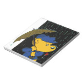 Smaak van Ferald's van Regen Notitieblok (Linkerzijde)