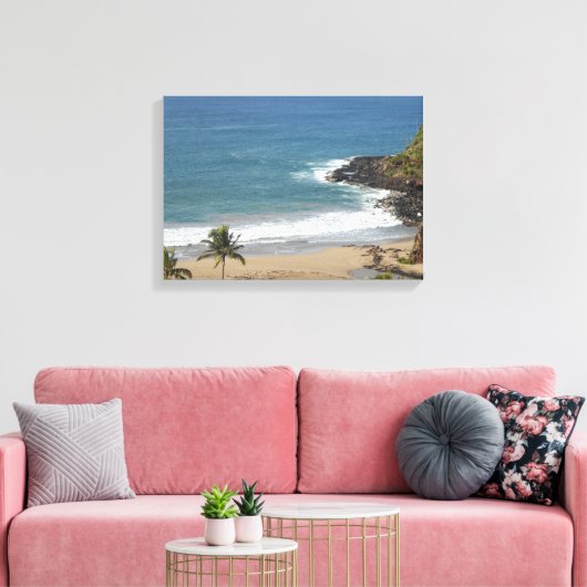 Smaak van Hawaï Canvas Afdruk (Insitu (Woonkamer))